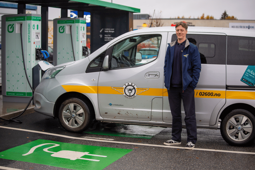 Elektrisk taxi i Fredrikstad