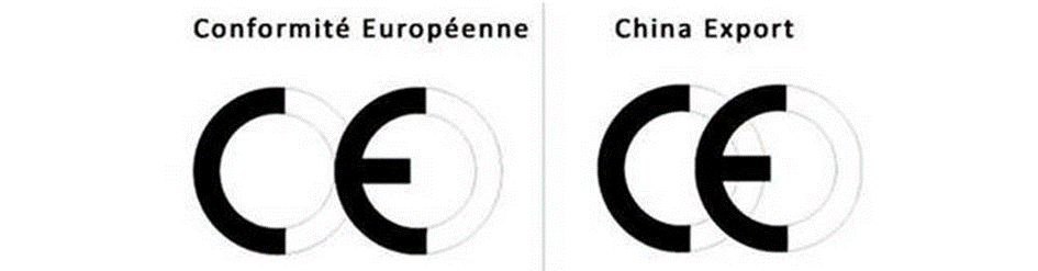Noen produkter/etiketter eller emballasjer er påført med logo China Export (CE). China Export er ingen gyldig merking, og erstatter på ingen måte CE-merkingen (conformité Européenne).