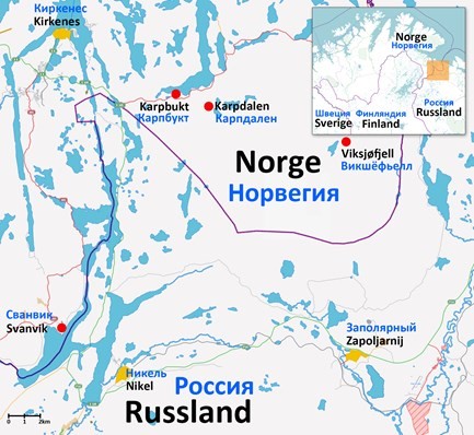 Norge Russland Luft Og Nedborskvalitet Miljodirektoratet